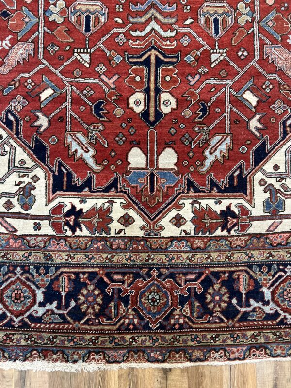 Antique Persian Serapi 12' x 15' - Image 2