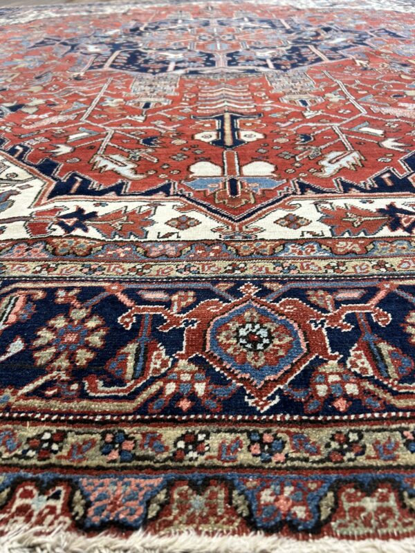 Antique Persian Serapi 12' x 15' - Image 6