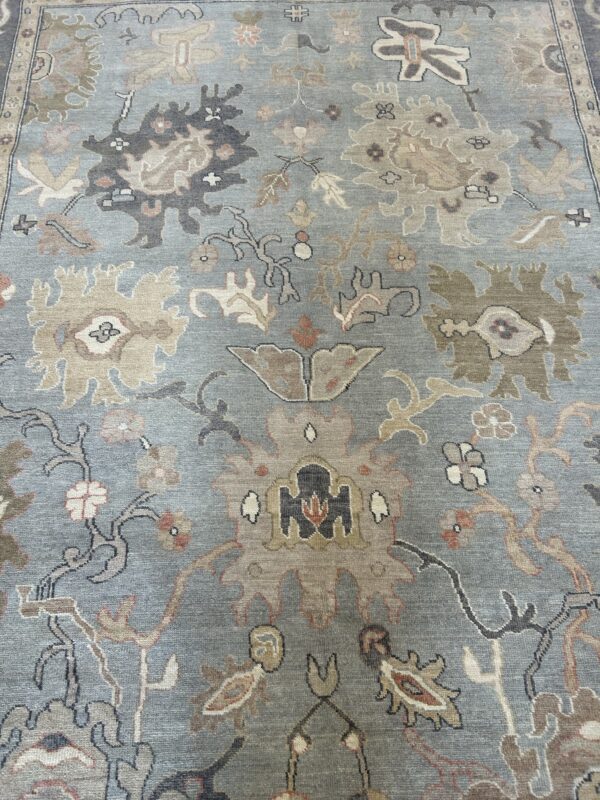 8' x 10' New Oushak Area Rug - Image 2