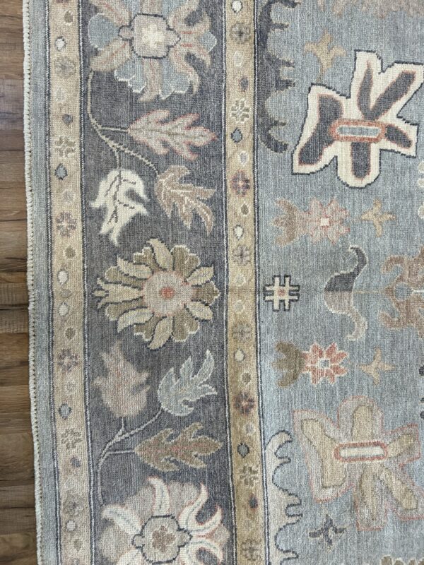 8' x 10' New Oushak Area Rug - Image 4