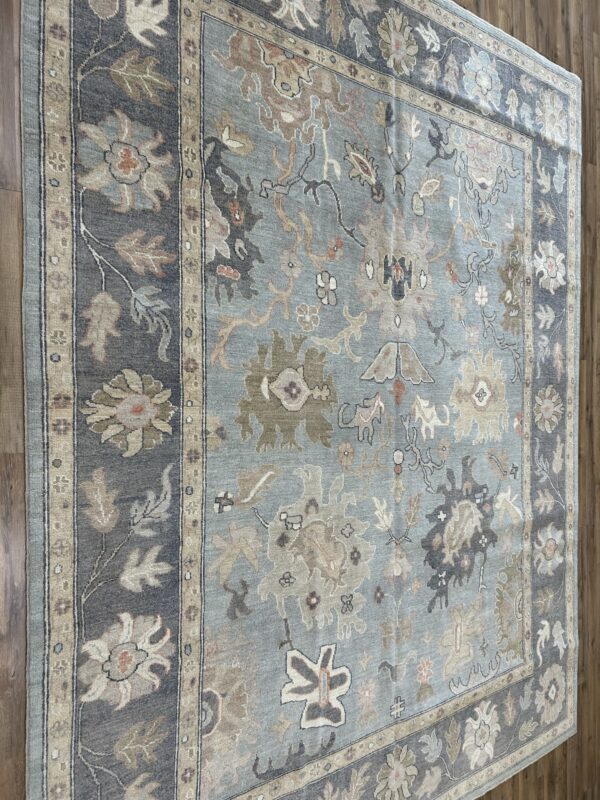 8' x 10' New Oushak Area Rug - Image 5