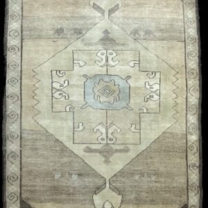 4' x 6' Vintage Turkish Oushak