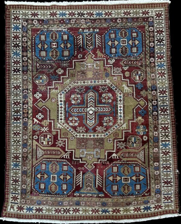 4' x 6' Antique Russian Karabagh