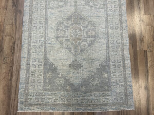 3' x 10' New Turkish Oushak - Image 4