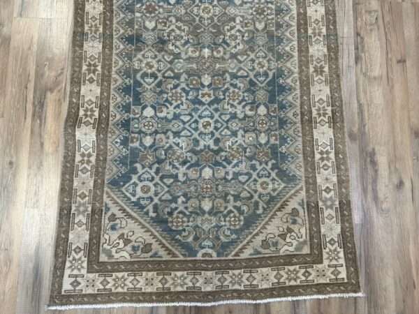 3' x 14' Vintage Persian Malayer - Image 4