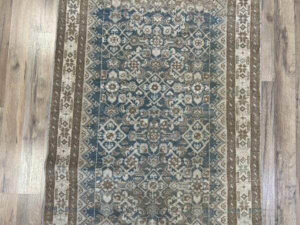 3' x 14' Vintage Persian Malayer - Image 3