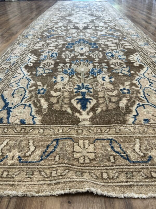 4' x 14' Vintage Persian Malayer - Image 2