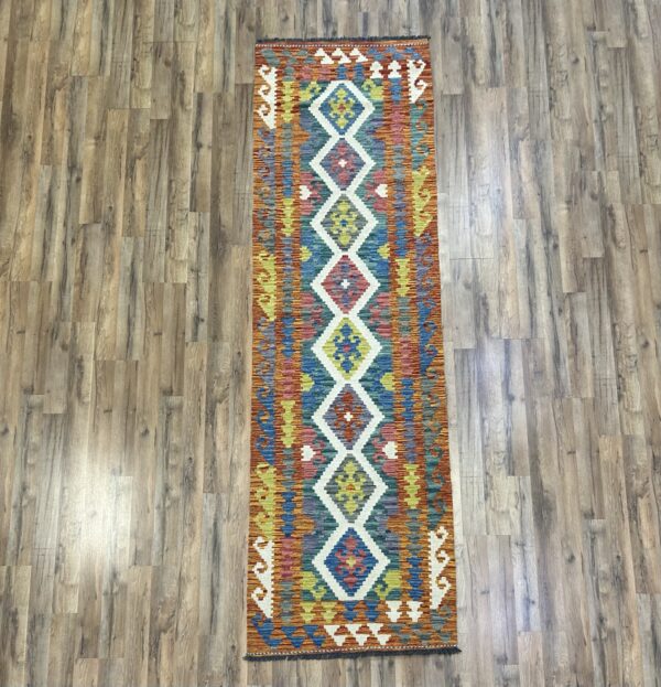 3' x 10' Vintage Kilim