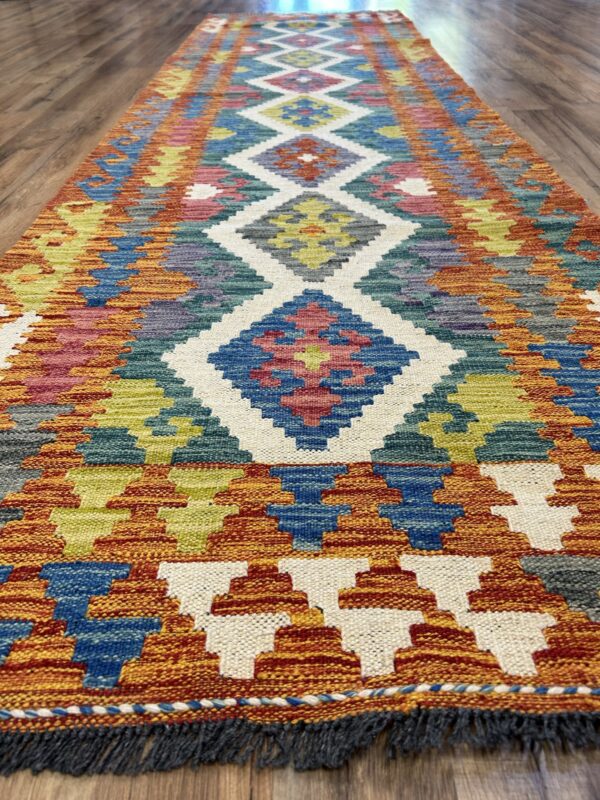 3' x 10' Vintage Kilim - Image 2