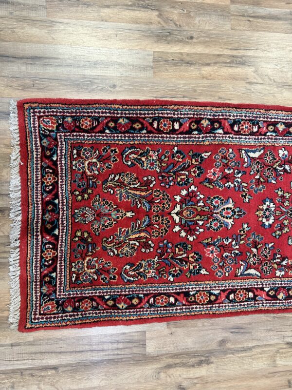 3' x 15' Vintage Persian Lilihan - Image 5