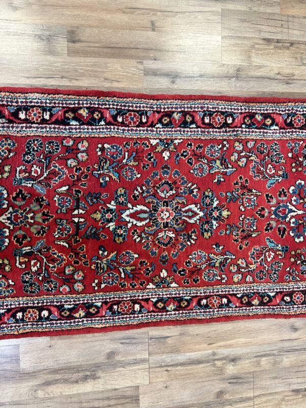 3' x 15' Vintage Persian Lilihan - Image 3