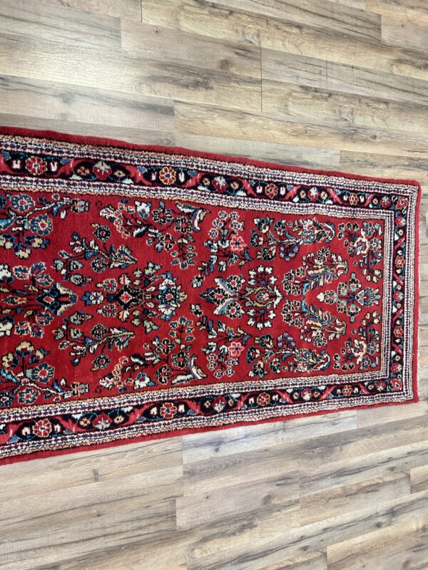 3' x 15' Vintage Persian Lilihan - Image 2