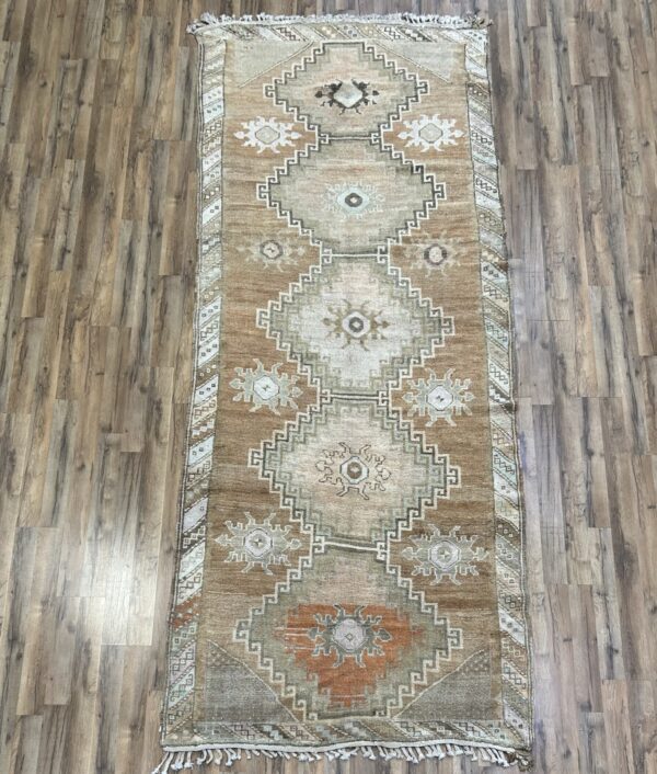 5' x 12' Vintage Turkish Oushak