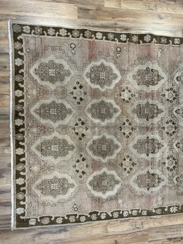 5' x 12' Vintage Turkish Oushak - Image 4