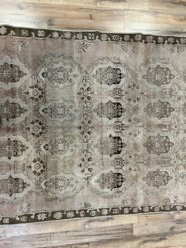 5' x 12' Vintage Turkish Oushak - Image 3