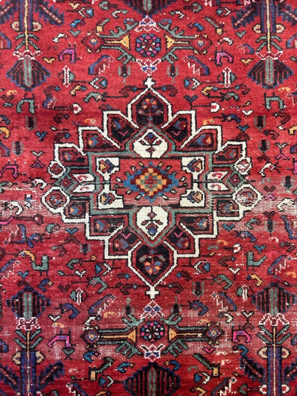 5' x 8' Vintage Persian Bakhtiari - Image 4