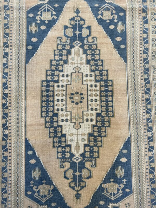 5' x 8' Vintage Turkish Oushak - Image 5