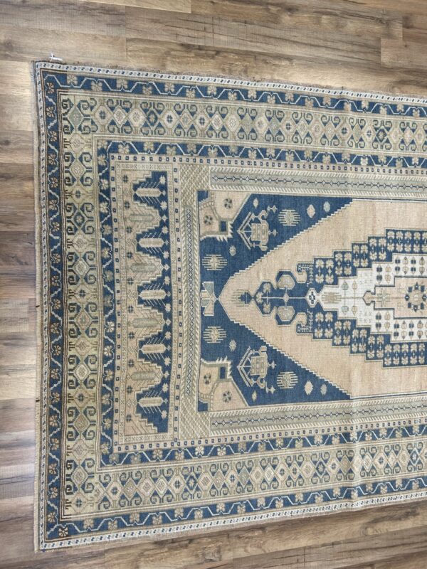 5' x 8' Vintage Turkish Oushak - Image 4