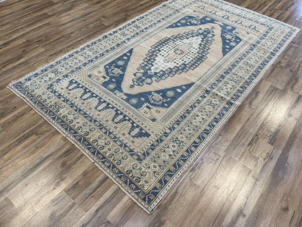 5' x 8' Vintage Turkish Oushak - Image 3