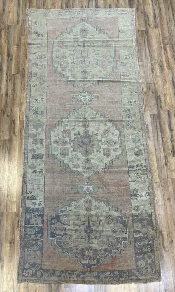 5' x 12' Vintage Turkish Oushak