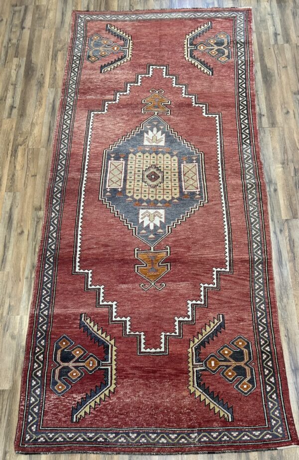 5' x 12' Vintage Turkish Oushak