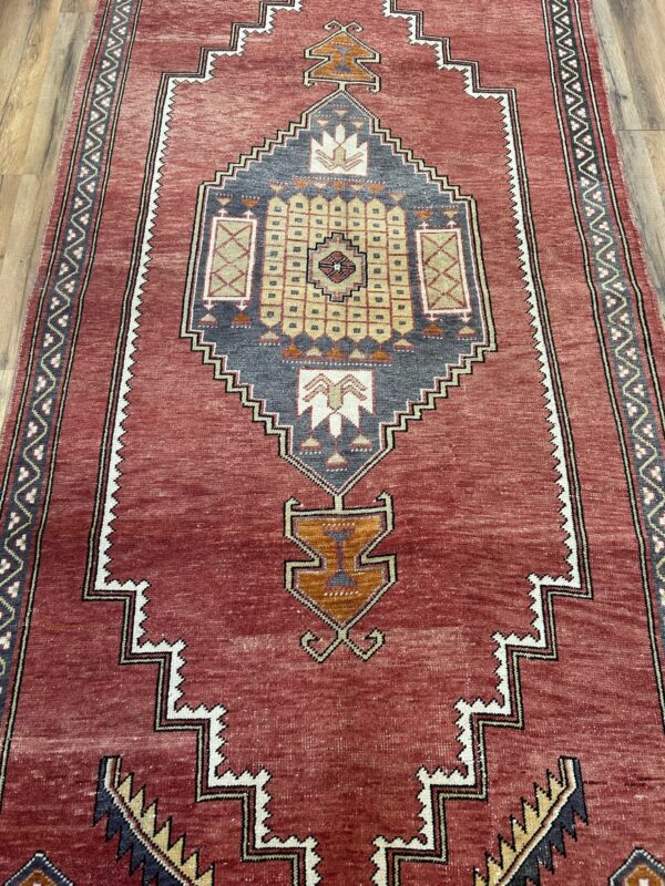 5' x 12' Vintage Turkish Oushak - Image 7