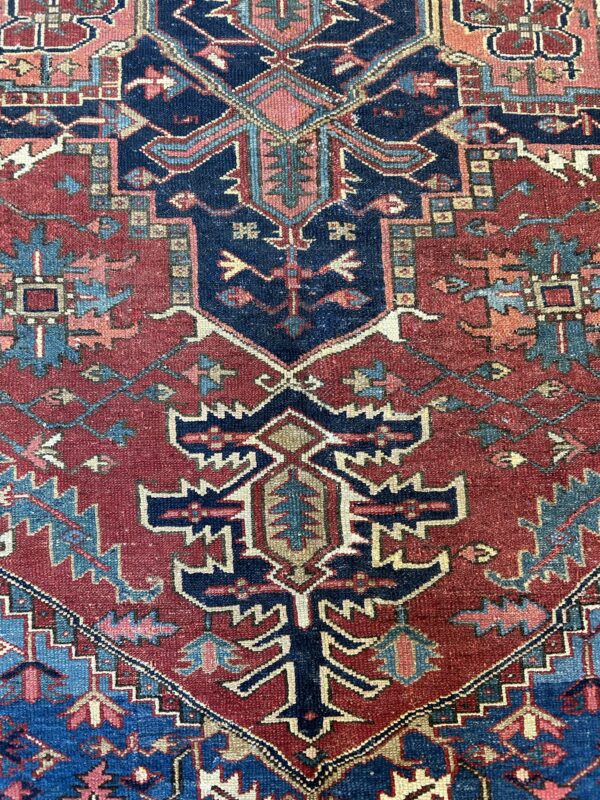 8' x 11' Persian Heriz - Image 4