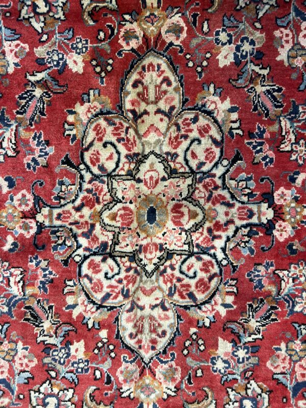 10' x 13' Vintage Persian Mahal - Image 5