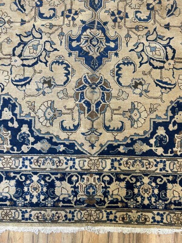 9' x 11' Antique Persian Tabriz - Image 5