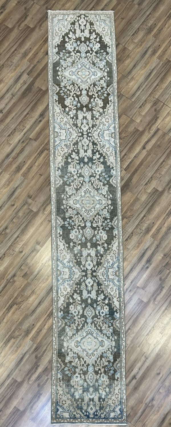 3' x 16' Vintage Persian Hammadan