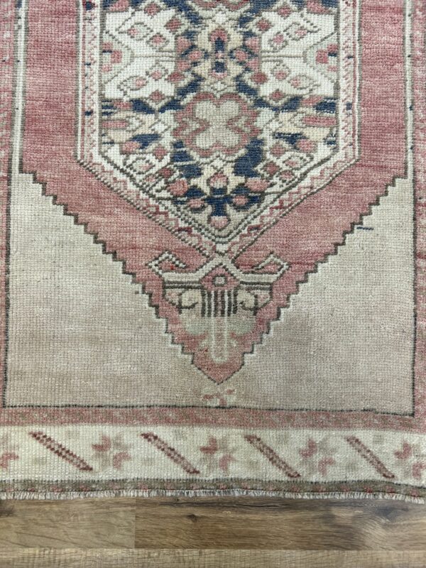 3' x 4' Vintage Turkish Oushak - Image 4