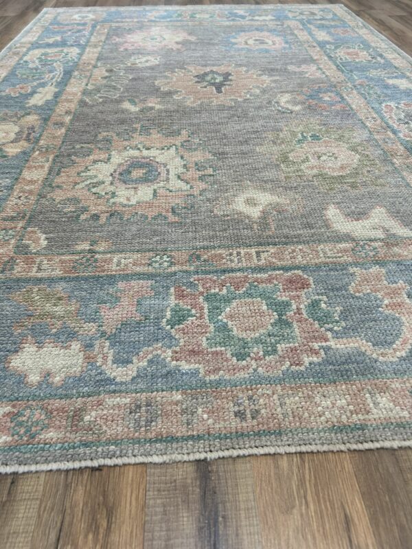 4' x 6' New Turkish Oushak - Image 2