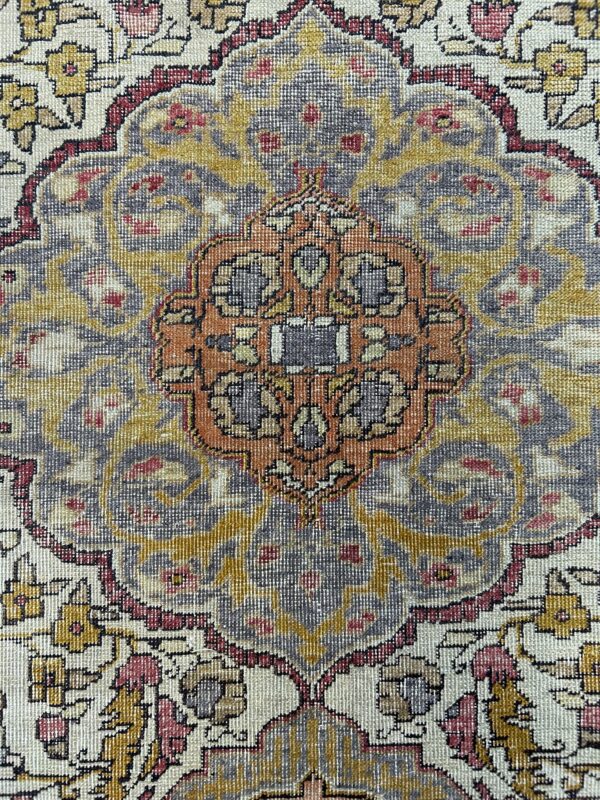 5' x 8' Vintage Turkish Oushak - Image 8