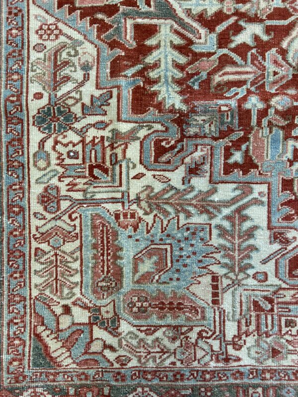 8' x 12' Vintage Persian Heriz - Image 5