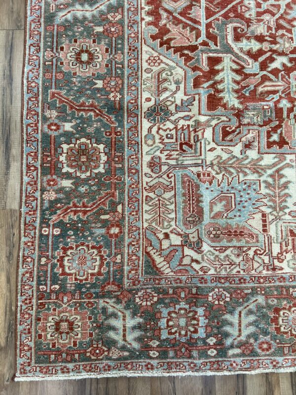 8' x 12' Vintage Persian Heriz - Image 4