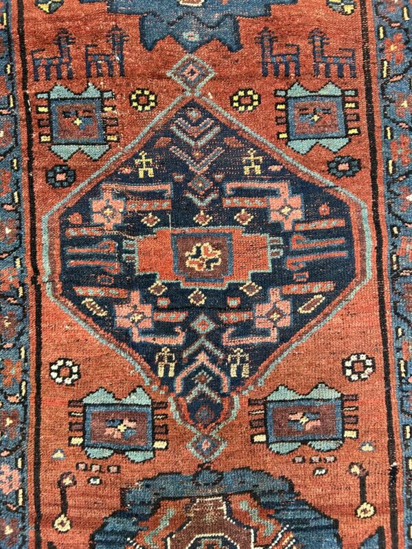 5' x 11' Persian Bijar - Image 7