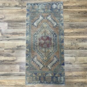 2' x 4' Vintage Turkish Oushak