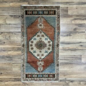 2' x 3' Vintage Turkish Oushak