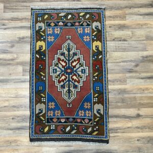2' x 4' Vintage Turkish Oushak