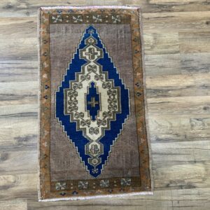 2' x 3' Vintage Turkish Oushak
