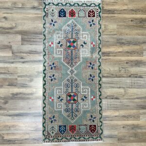 2' x 4' Vintage Turkish Oushak