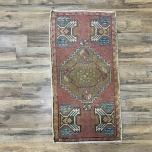 2' x 3' Vintage Turkish Oushak