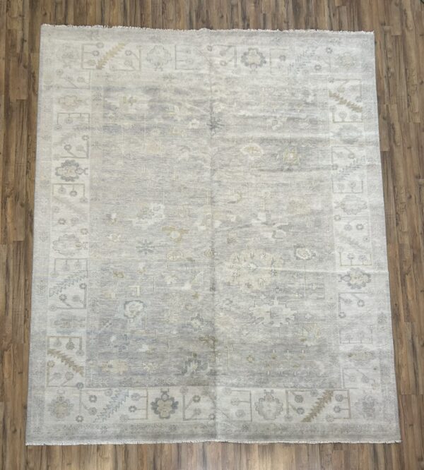 10 x 13 Oushak Design Area Rug