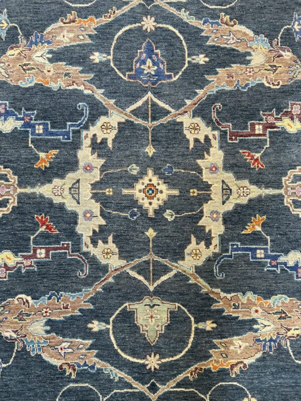 8 x 10 Oushak Design Rug - Image 4