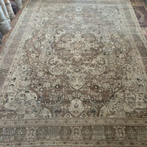 14' x 19' Antique Persian Tabriz