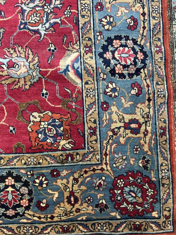 11 x 15 Old Persian Tabriz - Image 2