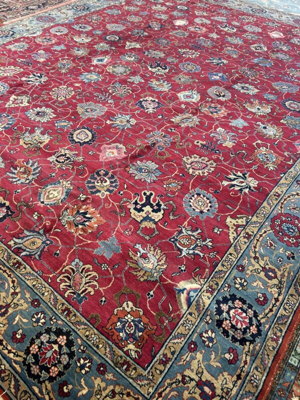 11 x 15 Old Persian Tabriz - Image 3