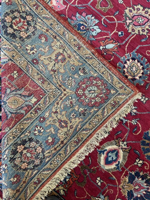 11 x 15 Old Persian Tabriz - Image 4