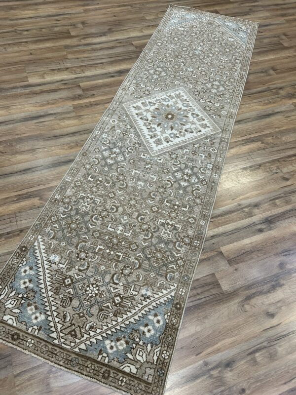 3 x 9 Vintage Malayer Runner - Image 4