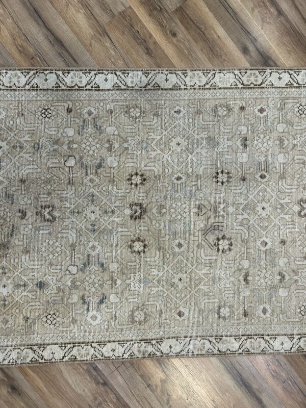 3 x 9 Vintage Persian Malayer - Image 7